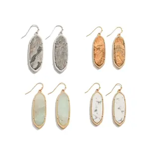 Connected To You Drop Earrings - Elegant Design with Secure Clasp, Lightweight and Comfortable Fit