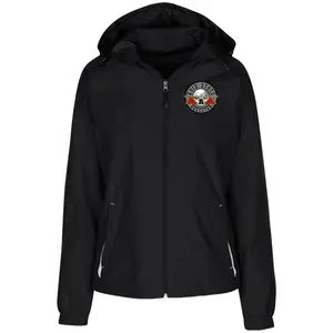 OBSESSION Ohio State Ladies' Jersey-Lined Hooded Windbreaker