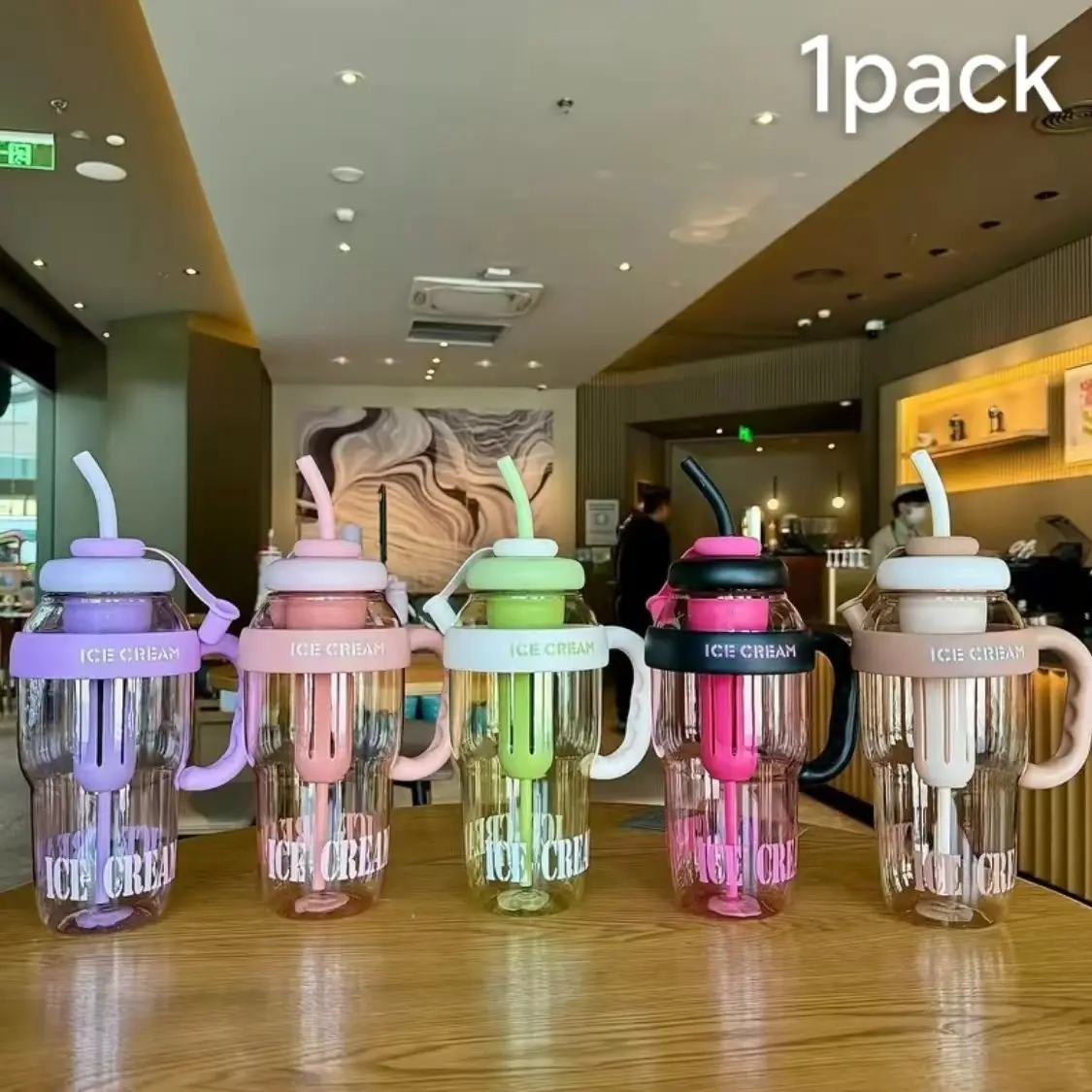 40oz Plastic Water Tumbler with Straw, Straw Handle Tumbler, Food Grade BPA-Free Leak-Proof Shatter-Resistant Portable Reusable Drinking Cup for Kids, Ideal for School Outdoor Home Use, Birthday Holiday Gift for Boys & Girls, Reusable Tumbler Bottles