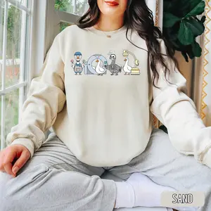 Minimalist Radiologic Technologist Goose SweatShirt, Simple Medical Sweater Radiologist, Unisex Rad Tech Crewneck Gift Radiography Geese Sweat
