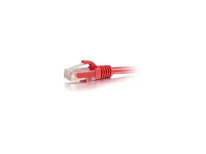 C2G 50809 14 ft. Cat6a Snagless Unshielded (UTP) Ethernet Network Patch Cable - Red