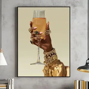 Black Woman Wall Art, Trendy Black Girl, Black Woman , Black Poster, Black Woman Print, Black Girl Printable, Black Artwork C