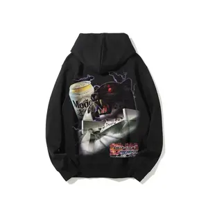 Tag Tournament Armor King and Modelo Especial Cotton Hoodie Stylish Streetwear Unisex Fashion 100% Pure Breathable Eco-friendly Micro Elasticity