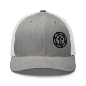 Gear & Cross Trucker Hat — Built on Faith | Good Guy Gear