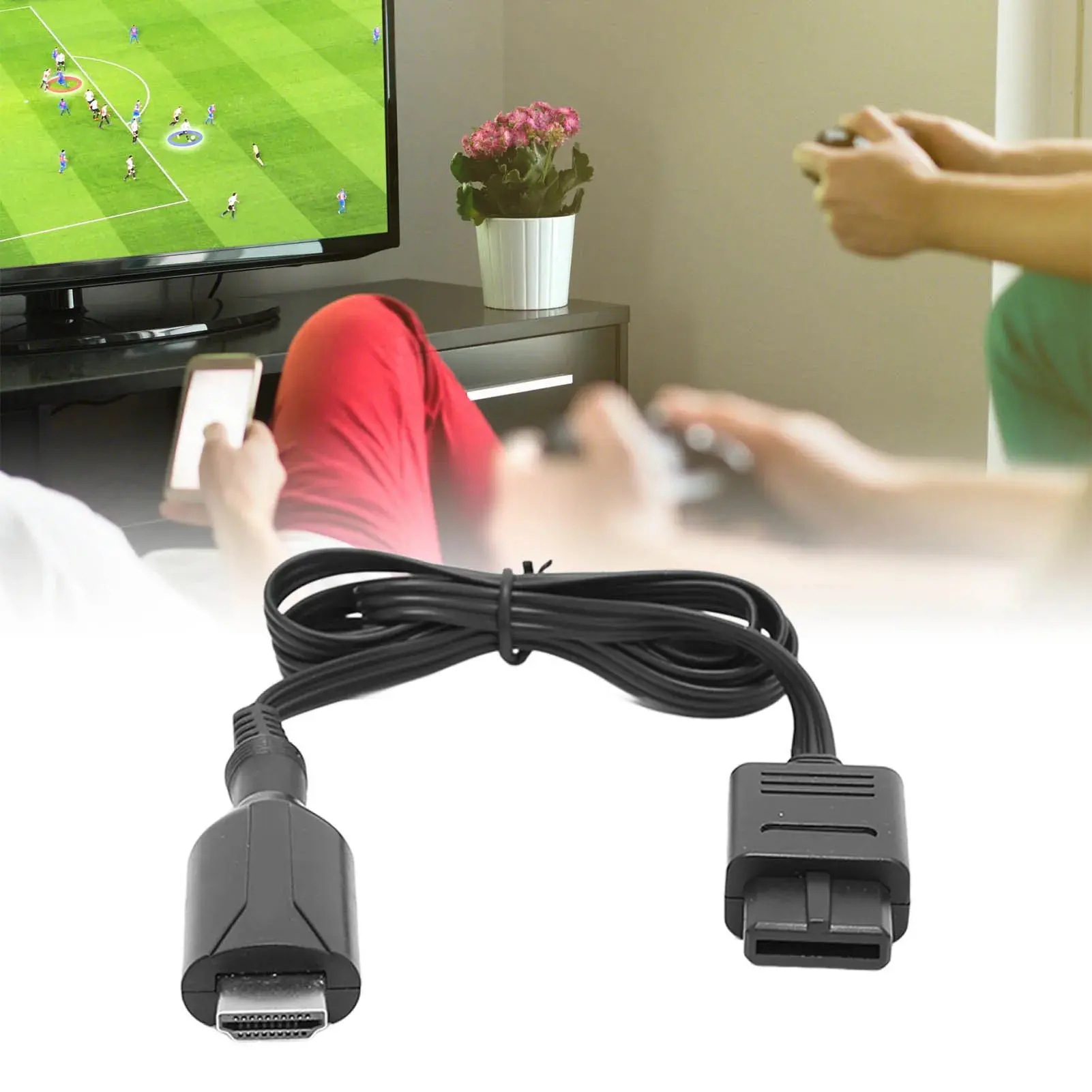 N64 SNES GameCube to HDMI Converter | 1080P Plug & Play Video Adapter