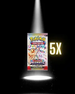 5x Prismatic Evolutions Booster Packs