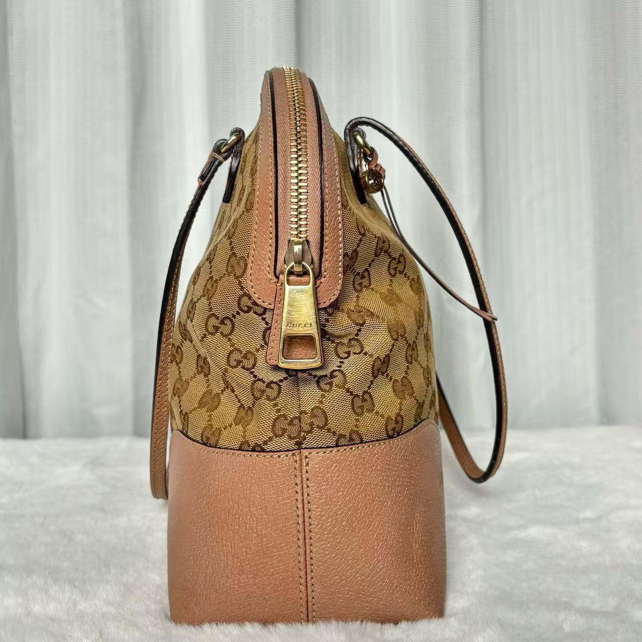 Pre-owned GUCCI GG Supreme Canvas Dome Tote Bag|20252437