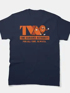 TVA Time Variance Authority Miss Minutes Classic T-shirt, tva Unisex Shirt, loki series Tees, loki tv show Shirt, always, asgard, loki odin, variant, loki thor, cartoon, variants, for all time, miss minutes, tva variant, time variant authority, Cotton