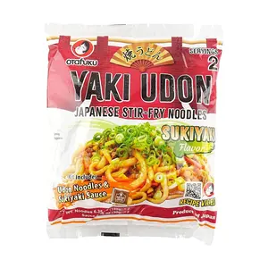 OTAFUKU Yaki Udon Noodles,Japanese Stir-Fry Noodles,Sukiyaki Flavor , 14.82 oz