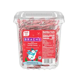 Brach's Mini Candy Canes Tub, 260 Count