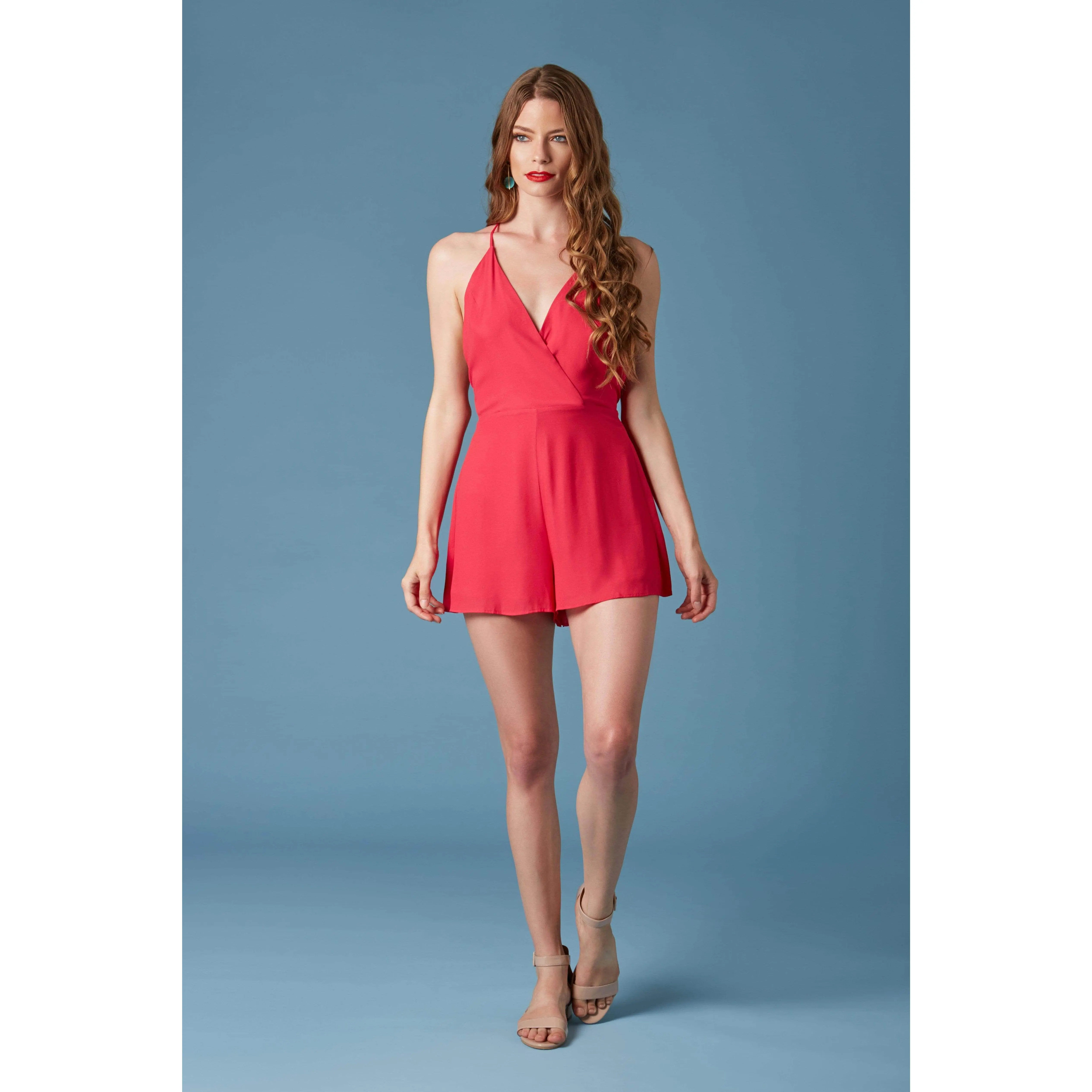 Cotton Candy Hot Pink Romper by Lush