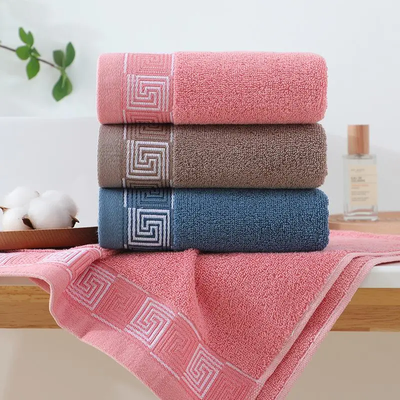 Thick towels, thick bath towels, 100% cotton, strong water absorption, bathroom accessories, suitable for home use, microfiber towels.