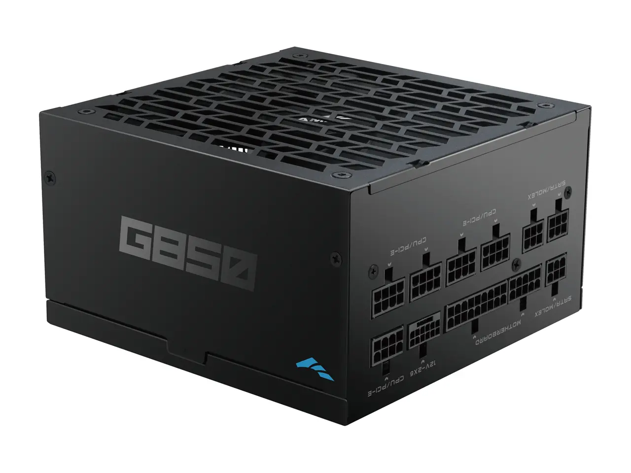 SAMA G850W ATX 3.1 Power Supply, 850W, Cybenetics Gold Standards, PCIe 5.1 Ready, Full Modular, Japanese Capacitors, FDB Fan, Black Version