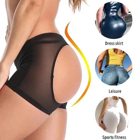Women Butt Lifter Panties Belly Control Seamless Body Shaper Briefs Underwear Booty Body Shaper Shapewear Lace Shorts