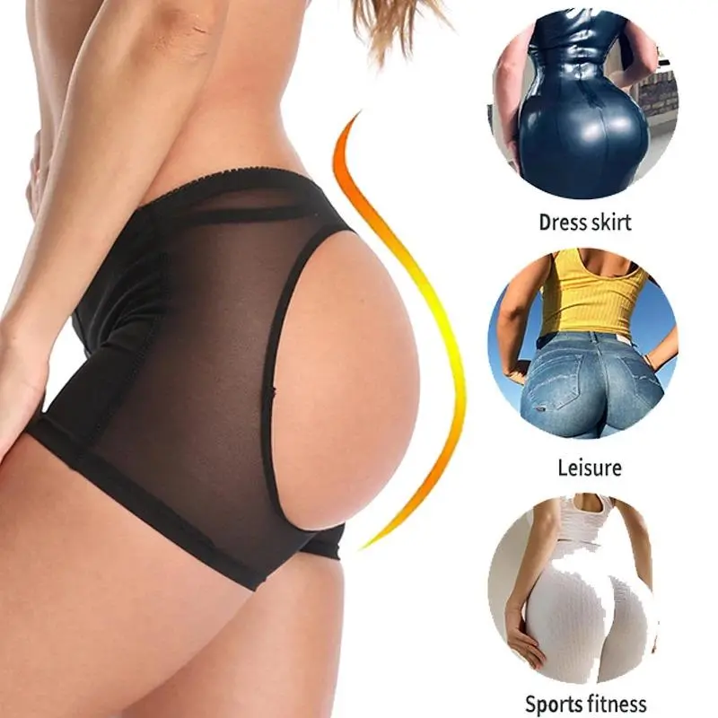 Women Butt Lifter Panties Belly Control Seamless Body Shaper Briefs Underwear Booty Body Shaper Shapewear Lace Shorts