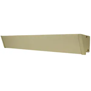 King Electric  34 in. 420W Cove Heater, Almond - 240V