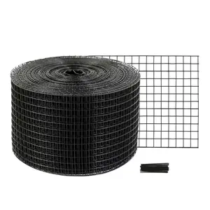 【Spotlight Day】VEVOR 8 inch x 100ft Solar Panel Bird Guard, Critter Guard Roll Kit with Rust-proof PVC Coating, Solar Panel Guard with 50pcs Tire Wires, 1/2 inch Wire Roll Mesh