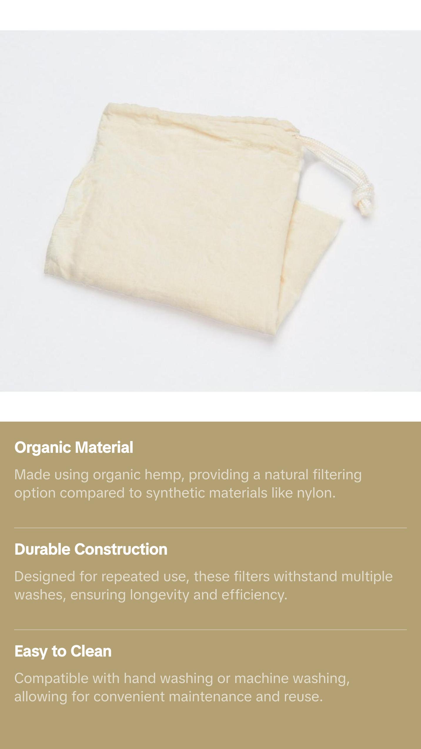 Mighty Fast Organic Hemp Filters