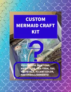 CUSTOM "Just Add Glue" Mermaid Kit (Limited Edition)