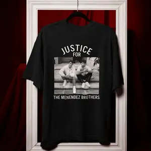 Vintage JUSTICE for the MENENDEZ BROTHERS T-Shirt, Free Erik and Lyle Menendez Shirt, 80s Erik & Lyle Tshirt
