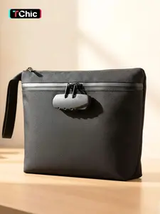 Smell Proof Bag, Odor Proof Bag with Combination Lock, Durable Smell Proof Container with Carbon Lining, Secure Odorless Travel Pouch for Home & On-the-Go