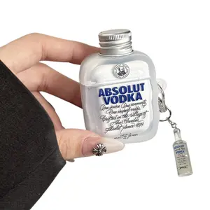 Earphone Protective Case - Creative Wave Bottle Design, Robust Protection, Scratch Resistant Earphone Case for AirPods 1/2/3/4, AirPods Pro, Pro2, Pro3