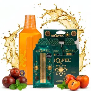 BIQFEL GO x Golden Boy – Natural Energy Supplement Bundle for Men | Borojo & Chontaduro Liquid Formula | Home + On-The-Go