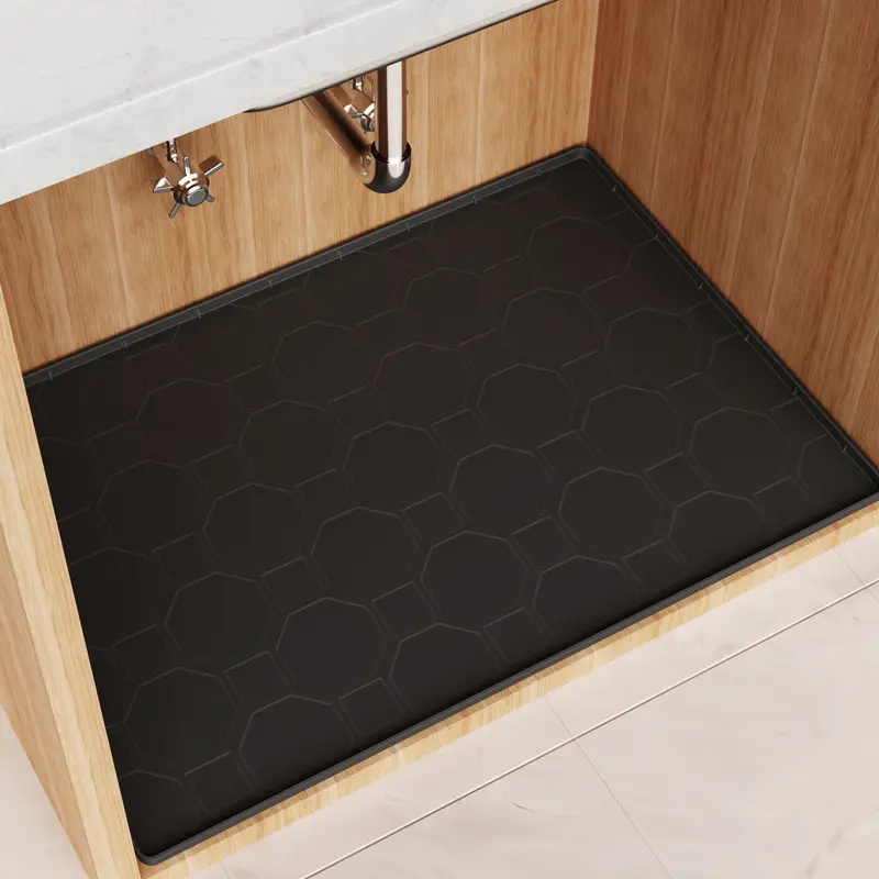 Black - large octagonal pattern