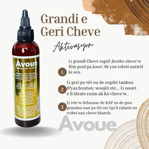 Avoue ‘s Healing and HairGrowth Oil for All types of Hair (2 to 90 years old) for Men and Women. Haircare