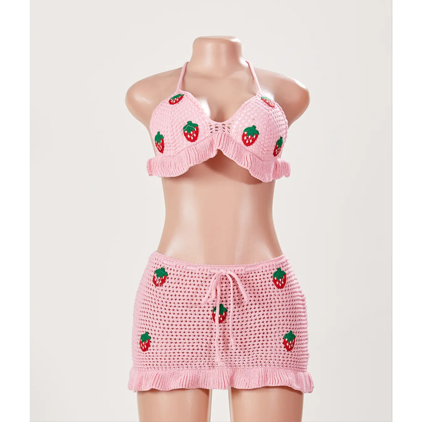 Strawberry Shortcake Crochet Set