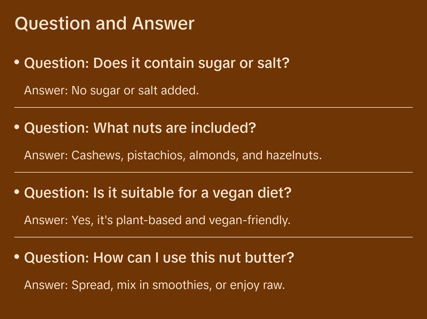 Premium Mixed Nut Butter