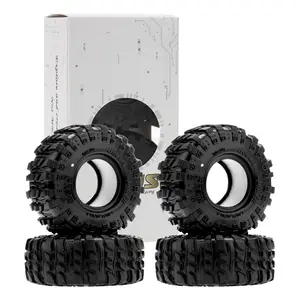 MEUS RACING 1.3 Tires - MS6 Super Bouncer Crawler Tires for TRX4M SCX24 FCX24 AX24 1/24 1/18 RC Crawler, 1.06/2.76/R1.3, #M1301