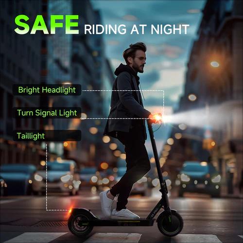 High-End School Electric Scooters, 18MPH/19MPH/28 MPH Max Speed,350W/1000W Motor, 21-37 Miles Long Range, Foldable Commuter Electric Scooter with Dual Suspensions, Dual Braking& App Control