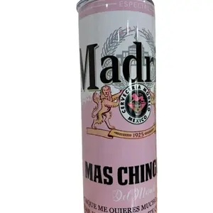La Madrina Pink Tumbler - Special Edition Bottle with Pink Label and Logo - Drinkware
