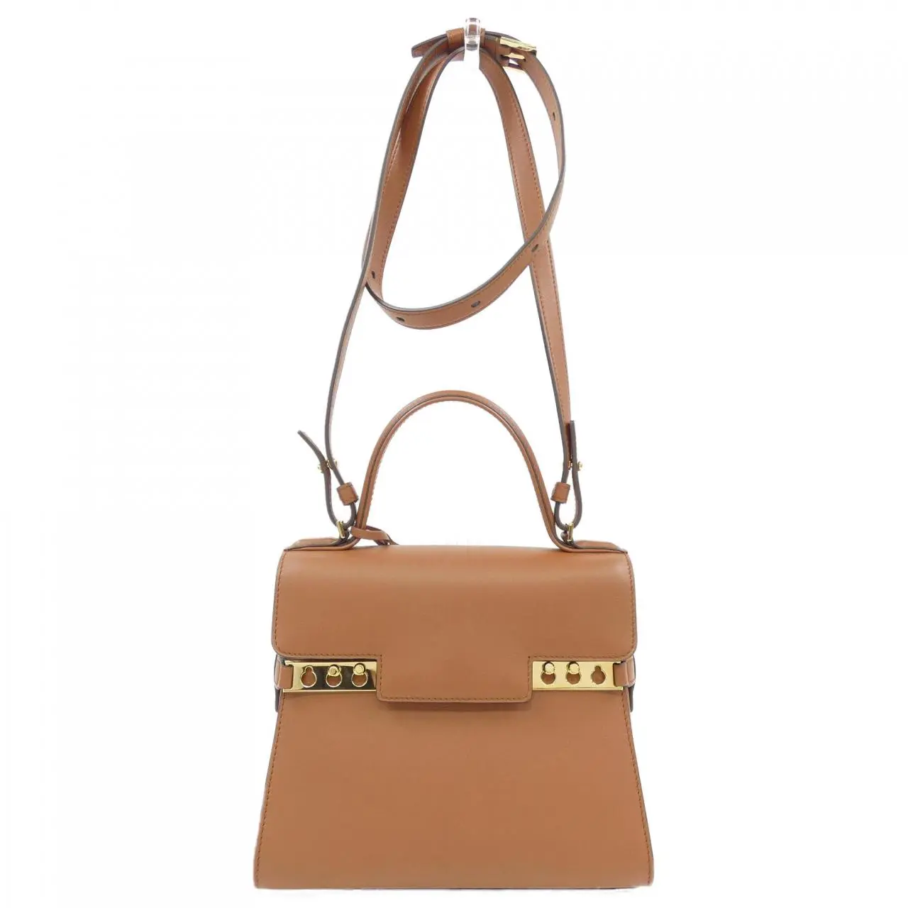 Pre-owned delvaux Calfskin Shoulder Bags CALF SOUPLE Bag