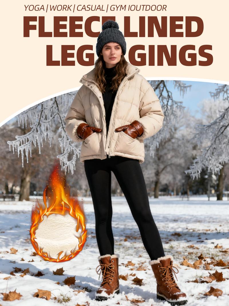 【LOCAL SHIPPING】CHRLEISURE 3PCS Thermal Thick FLeece Lined Leggings for Cold Winter Warm, High Waist Women's Cozy Workout Wear Fleece Pants for Yoga Riding Casual Wear 【LOCAL SHIPPING】CHRLEISURE 3PCS Thermal Thick FLeece Lined Leggings for Cold Winter Warm, High Waist Women's Cozy Workout Wear Fleece Pants for Yoga Riding Casual Wear