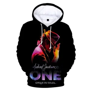 Michael Jackson Pullover Hoodie 3D Graphic Fan Gift AOP All Over Print 3D Shirts