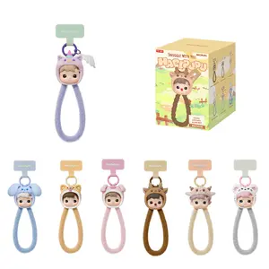 POP MART HACIPUPU Snuggle With You Series-Phone Lanyard Blind Box, Mystery Box