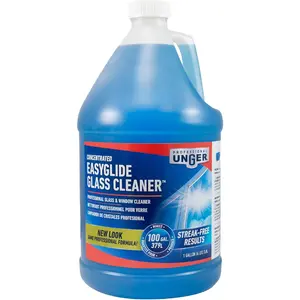 Professional Streak-Free EasyGlide Glass Cleaner Concentrate, 1 Gallon – Ammonia-Free, Makes 100 Gallons of Solution, Safe for Tinted Windows, LOW-E Glass, Windshields & Mirrors