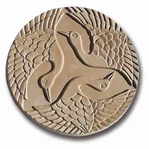 212 MAIN Crane Shape Concrete Molds - X-CRA8004, Pack of 2, for Outdoor Path Customization, Home Decor, Household Items Decor