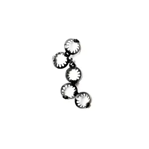 TEENY Hair Clamp (Black or Clear) - Small, Lightweight, Damage-Free Styling Tool (5-Pack)