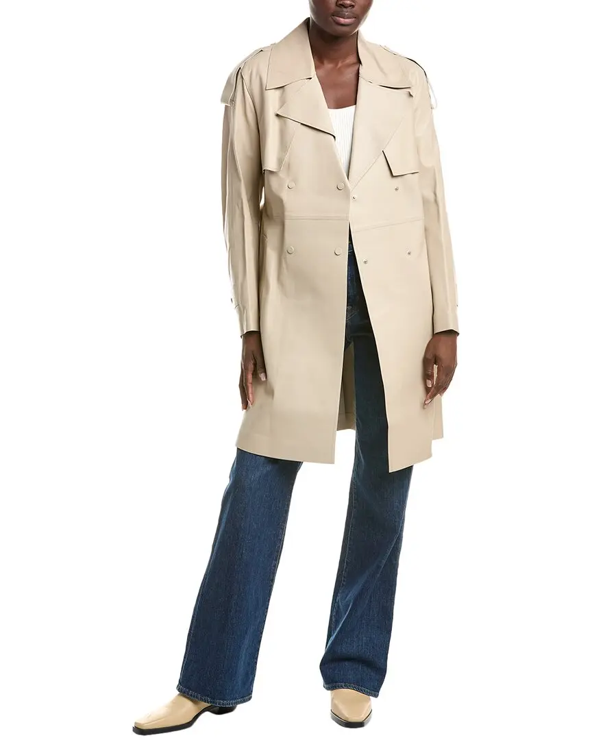 Mackage Medora Leather Trench Coat
