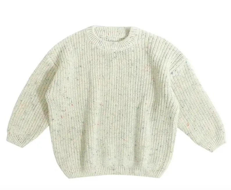Confetti Sweater, Cream