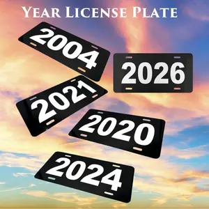 Year Plates -License Plate truck accessories, Personalized Car tags, front license plate for trucks, custom license plate