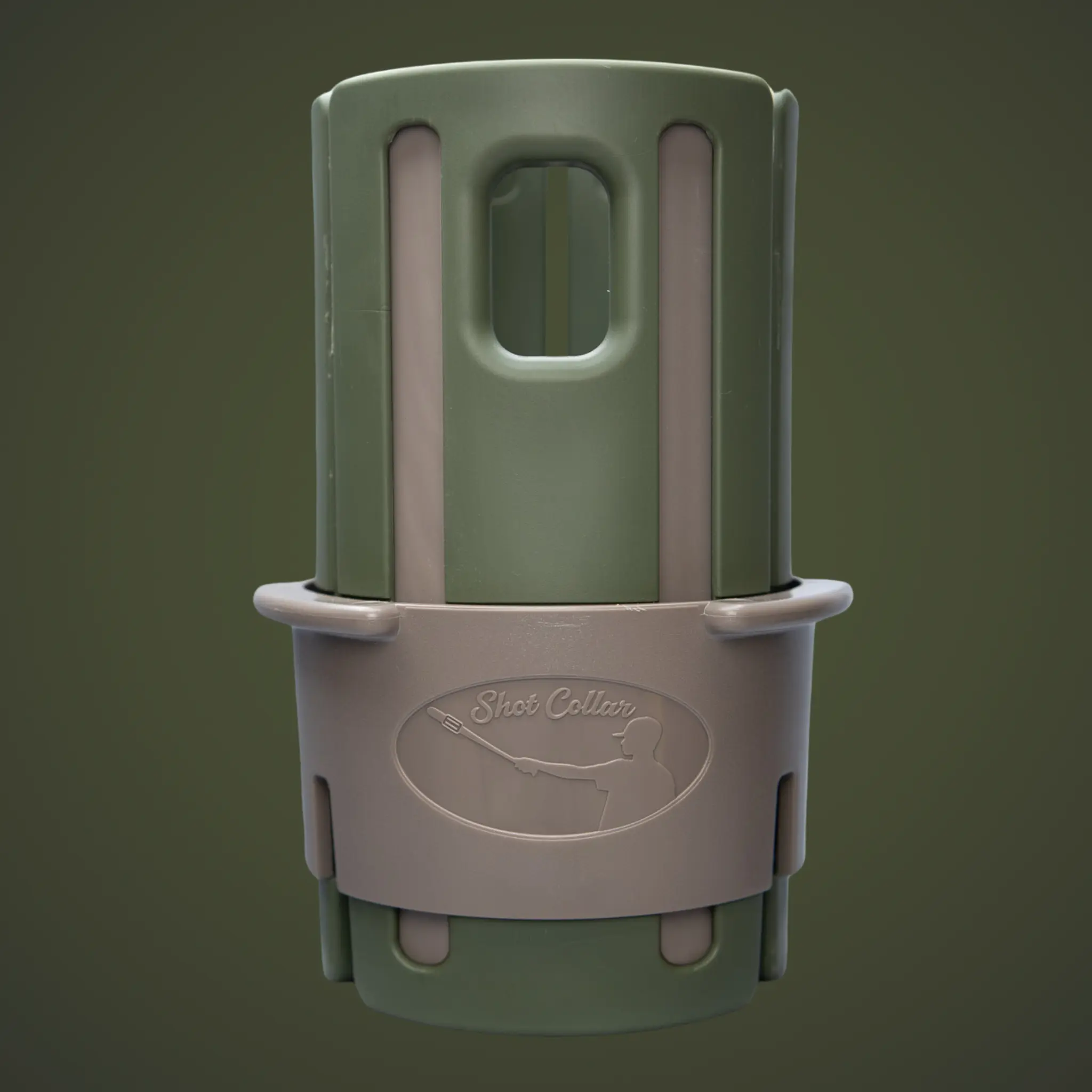 Olive Stone Baseball Bat Weight. Easy on. Easy off. Choose 16, 20, or 24 oz.