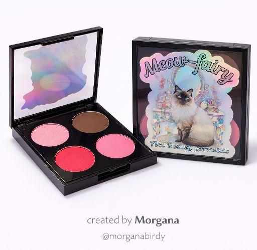 MEOW Quad PRE-DESIGNED Eyeshadow Palettes (By The PR Team)