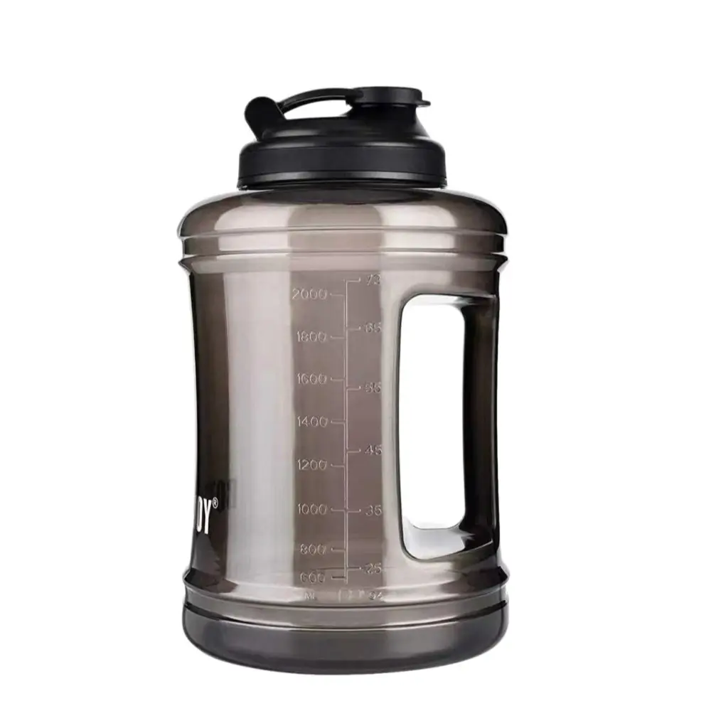 2.5L Petg Food Grade Large Capacity Shatter-Resistant Kettle, Portable Water Bucket, Water Storage for Outdoor Sports, Camping, Travel, Fitness Dumbbell Cup, leakproof large water bottle for fitness, men, Gym Bottle Water