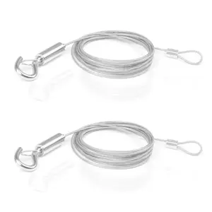2 Piece Frame Hanger Set, Simple Practical Design, 20kg Load Capacity, Secure Hook & Ring, Ideal for Frames, Lights, Hardware