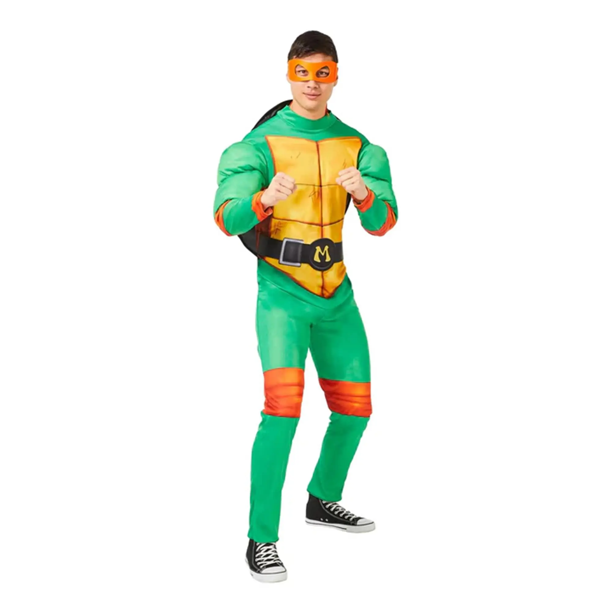 Teenage Mutant Ninja Turtles Michelangelo Adult Costume Teenage Mutant Ninja Turtles Michelangelo Adult Costume
