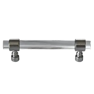 Crystal - 5" Chrome Cabinet Pull